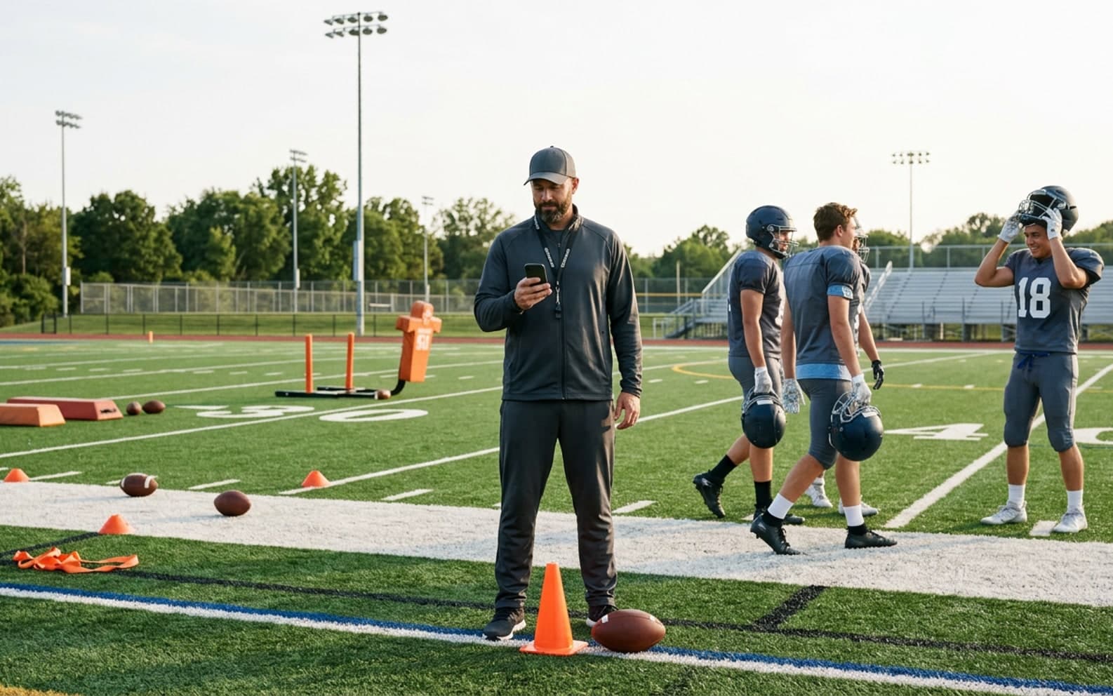 american football paid status in SoloCoach