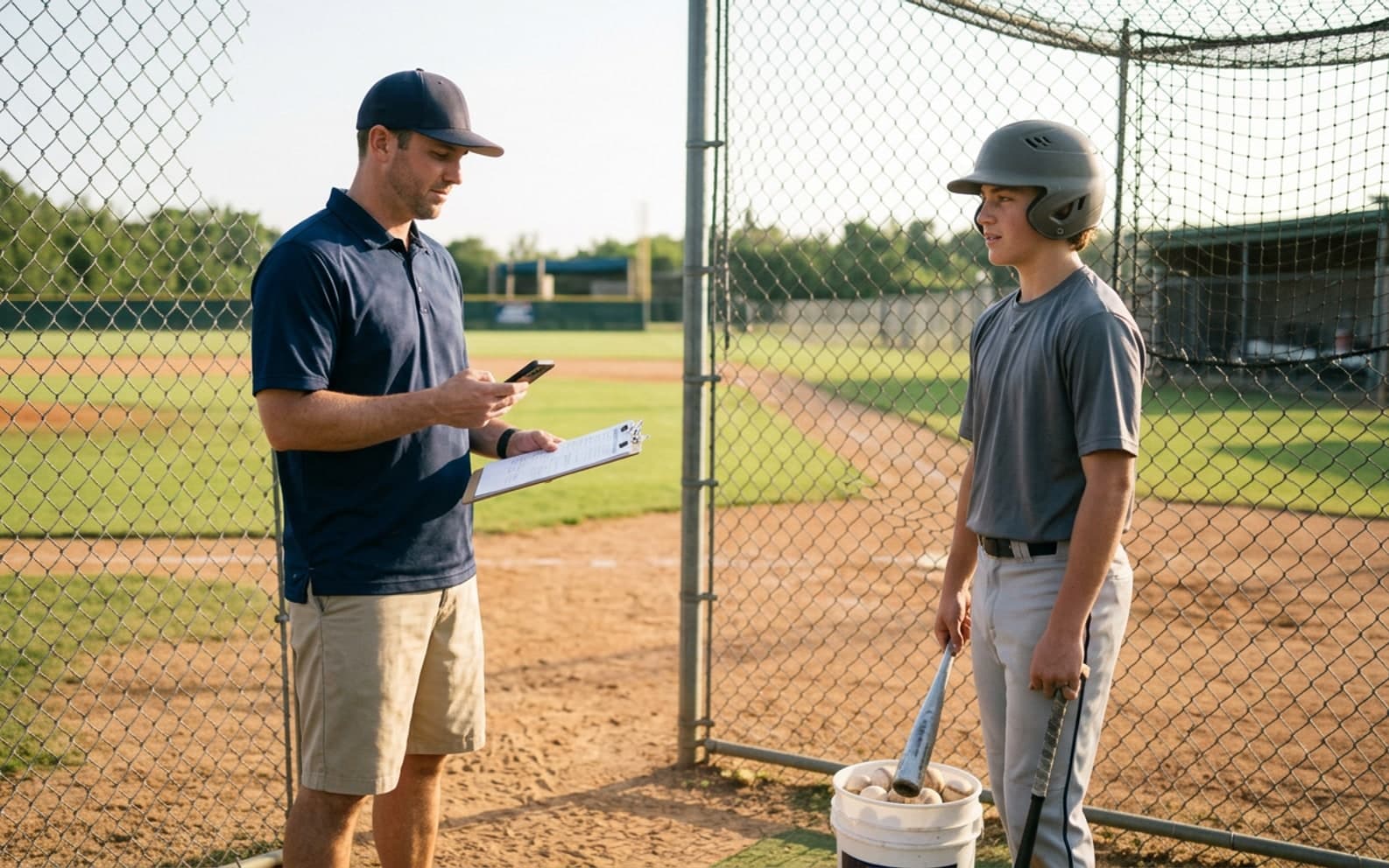 Baseball-Reminder auf dem Smartphone