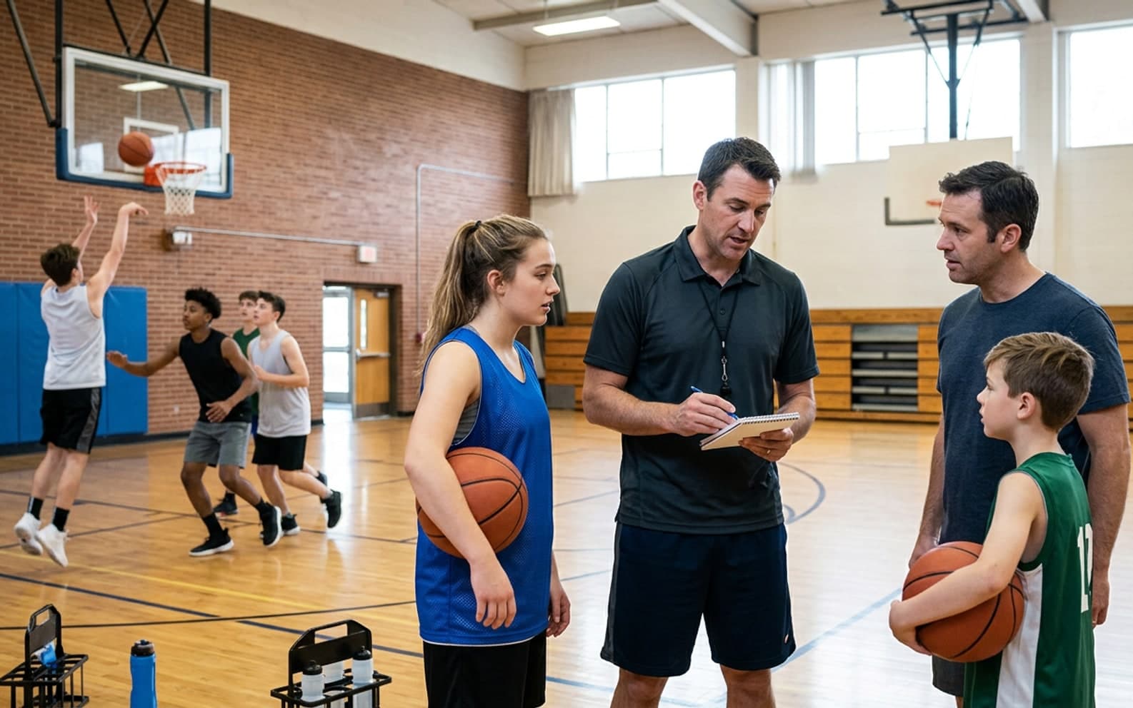 Basketball-Coach mit Kalenderkonflikt