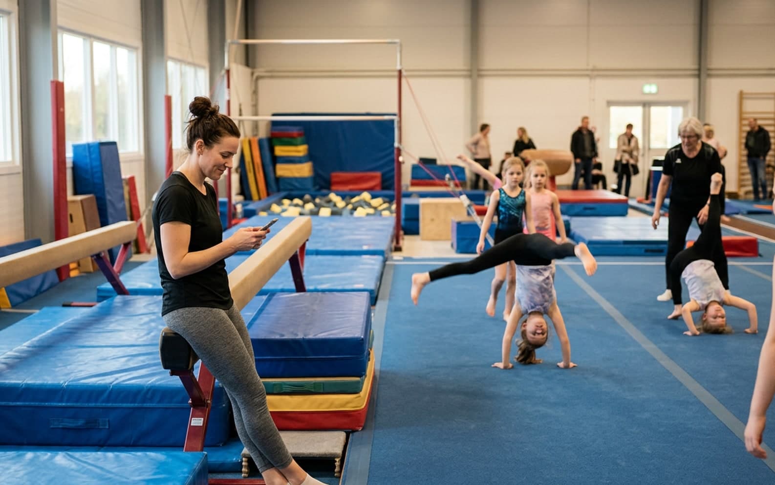 gymnastics paid status in SoloCoach