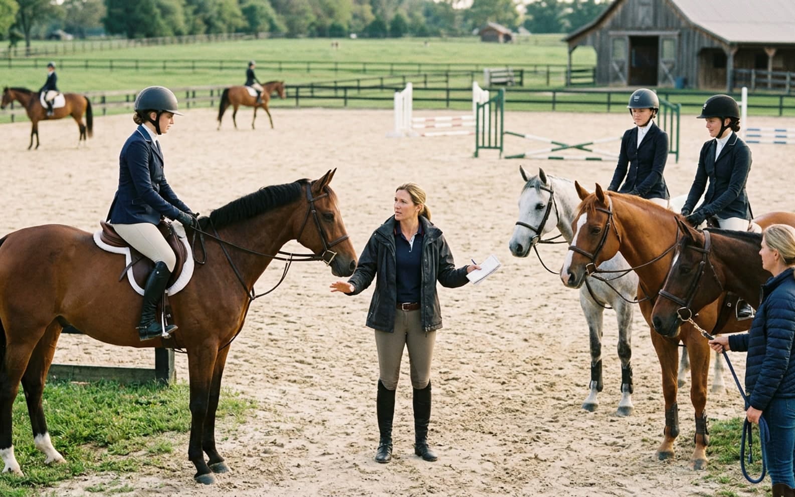 riding coach calendar conflict