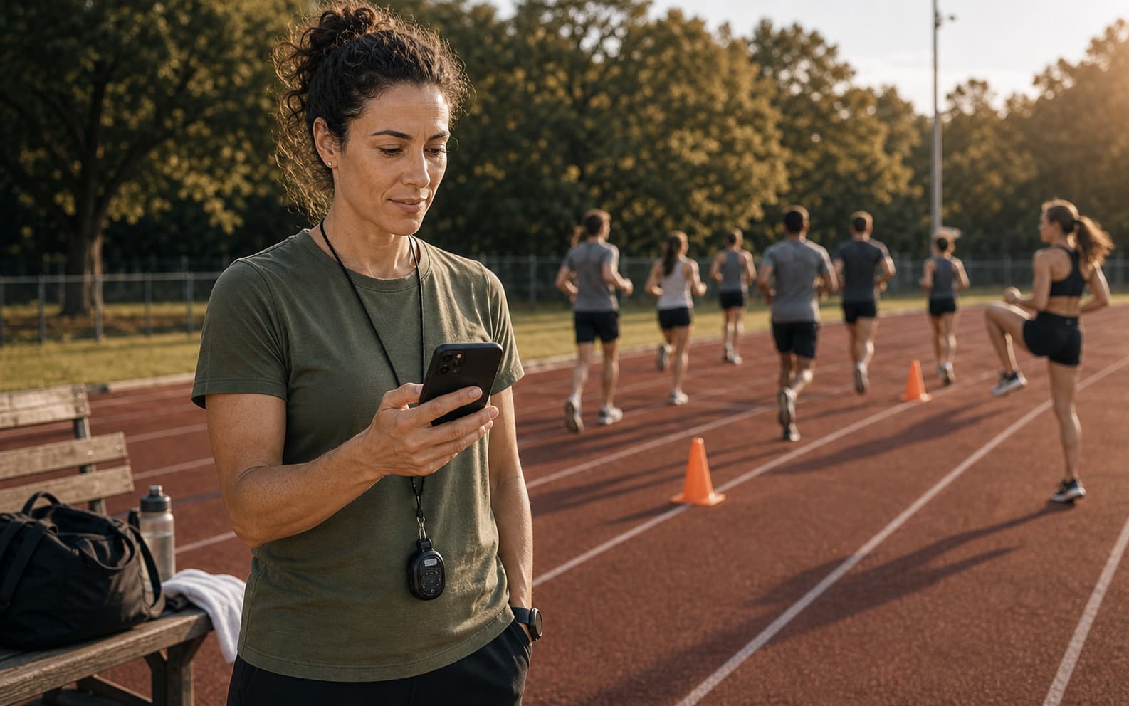 running coach calendar with available times