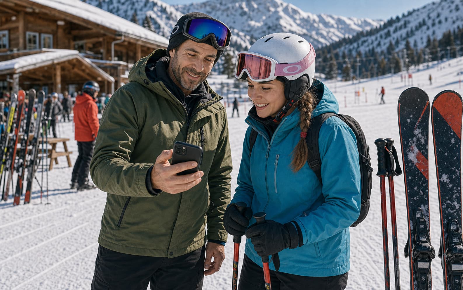 Vorschau einer Ski-Coach-Page mit Profilfoto und Galerie