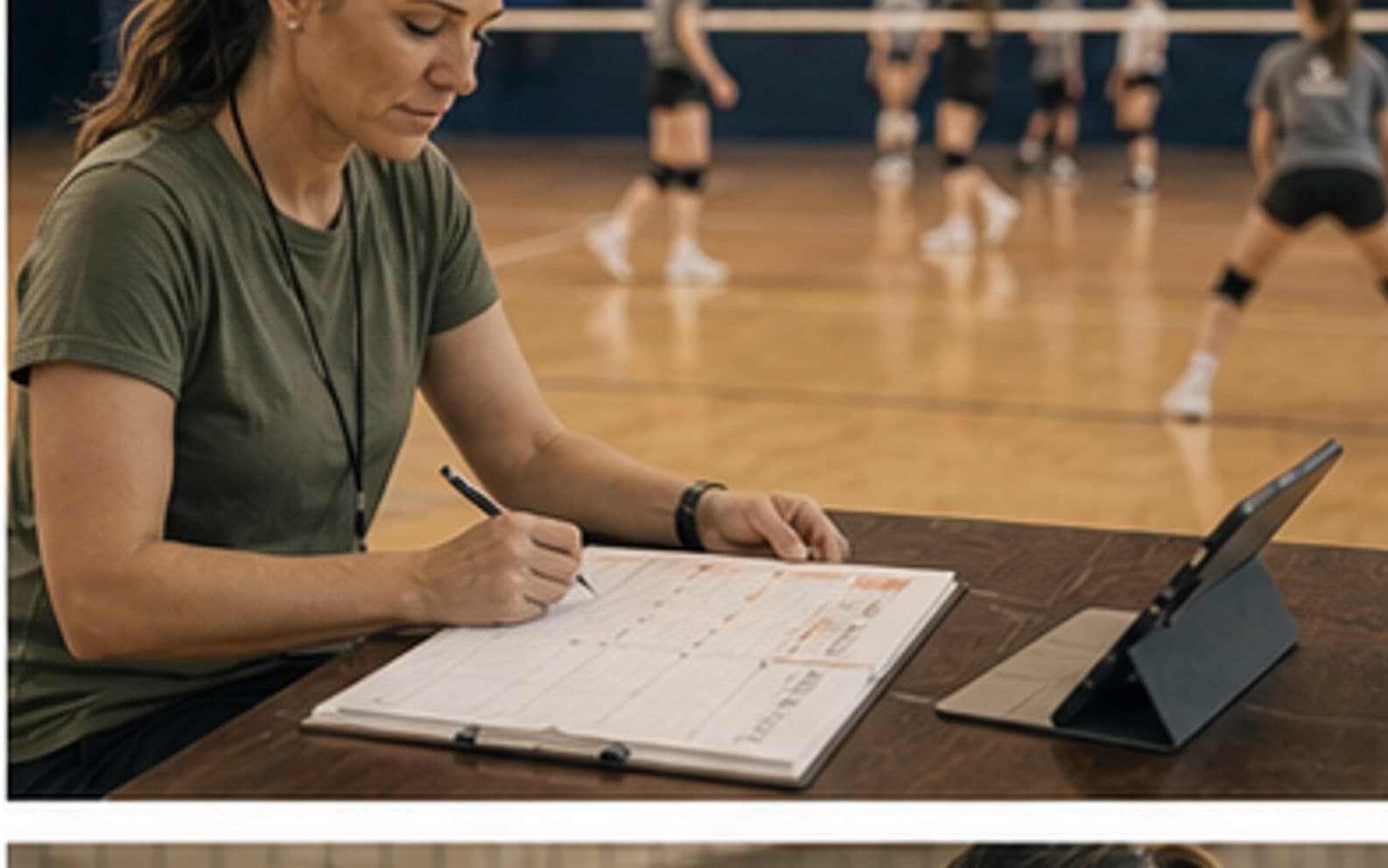 volleyball coach calendar conflict with court time